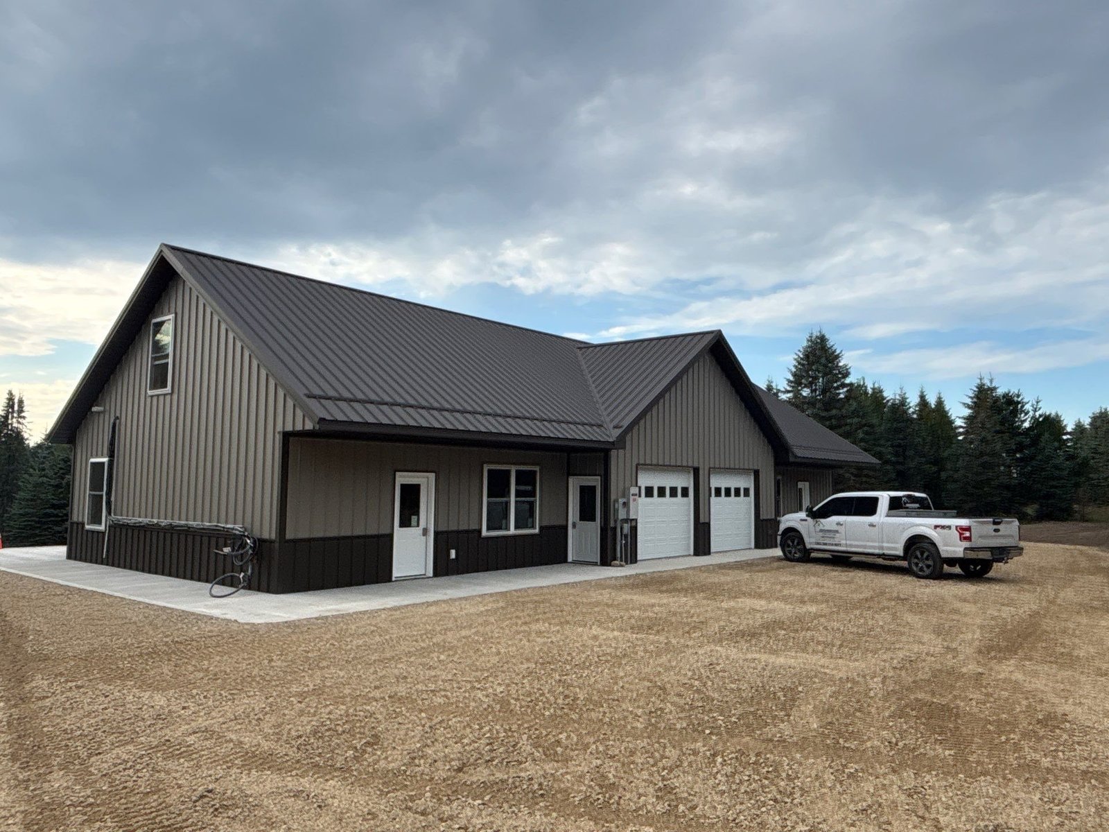 Concrete pad and approach work